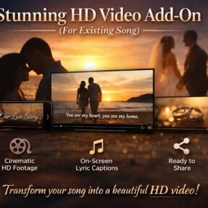 stunning video add-on (for previously made song on SongGifted.com.