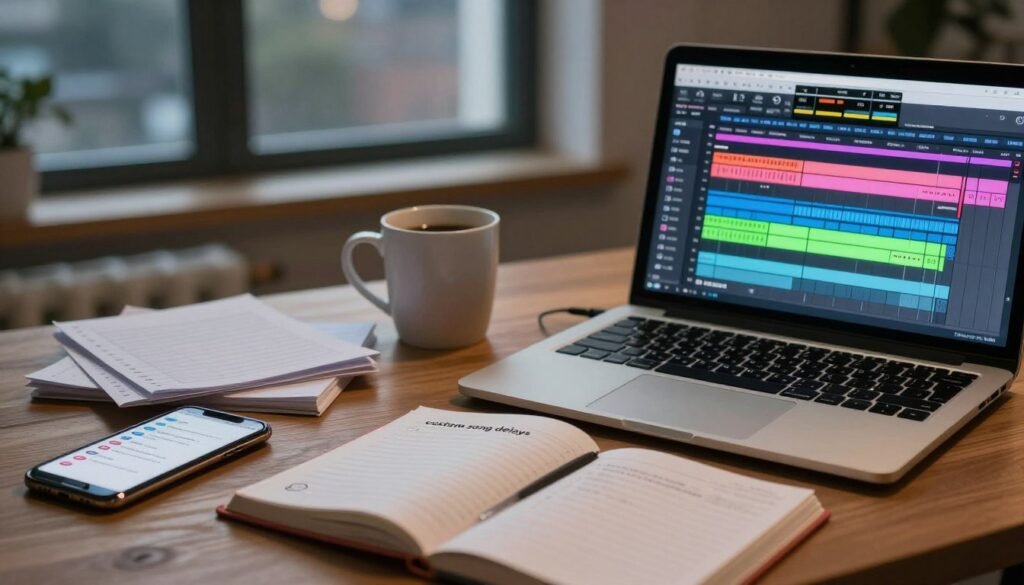 custom song delays custom song delays