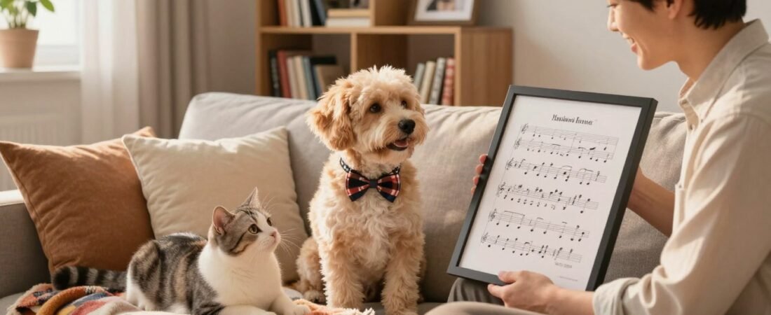 Custom Song Gift for Pet Lover