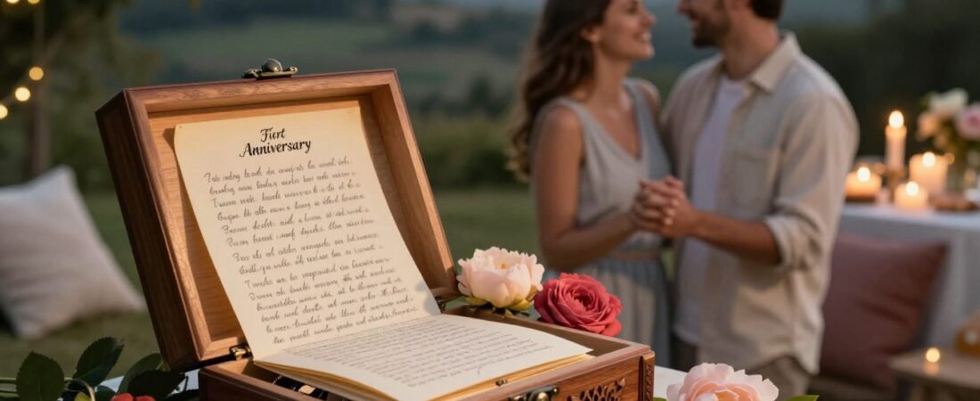 Surprise Your Partner with a Personalized First Anniversary Song