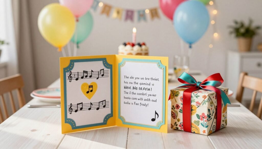 Personalized birthday song gift for best friend