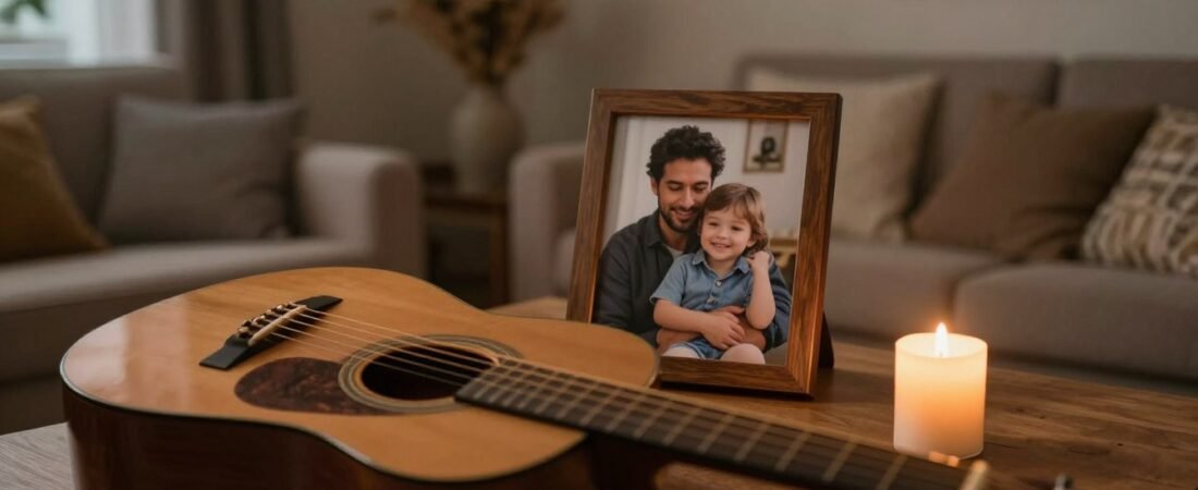 Meaningful Memorial Song Gift for a Grieving Dad