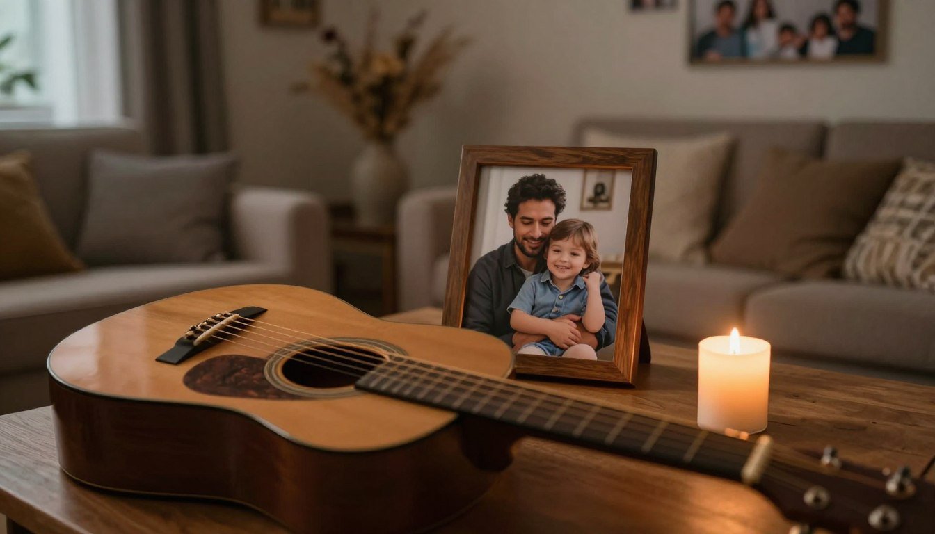 Meaningful Memorial Song Gift for a Grieving Dad