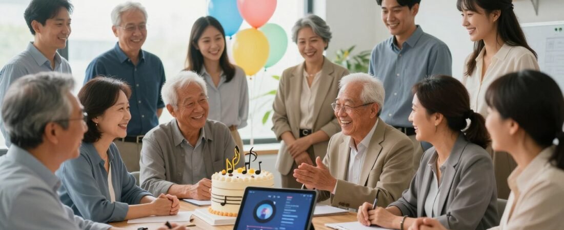 Retirement Gift: Custom Song from the Team