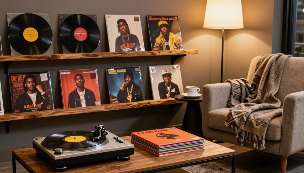 hip hop book and vinyl ideas