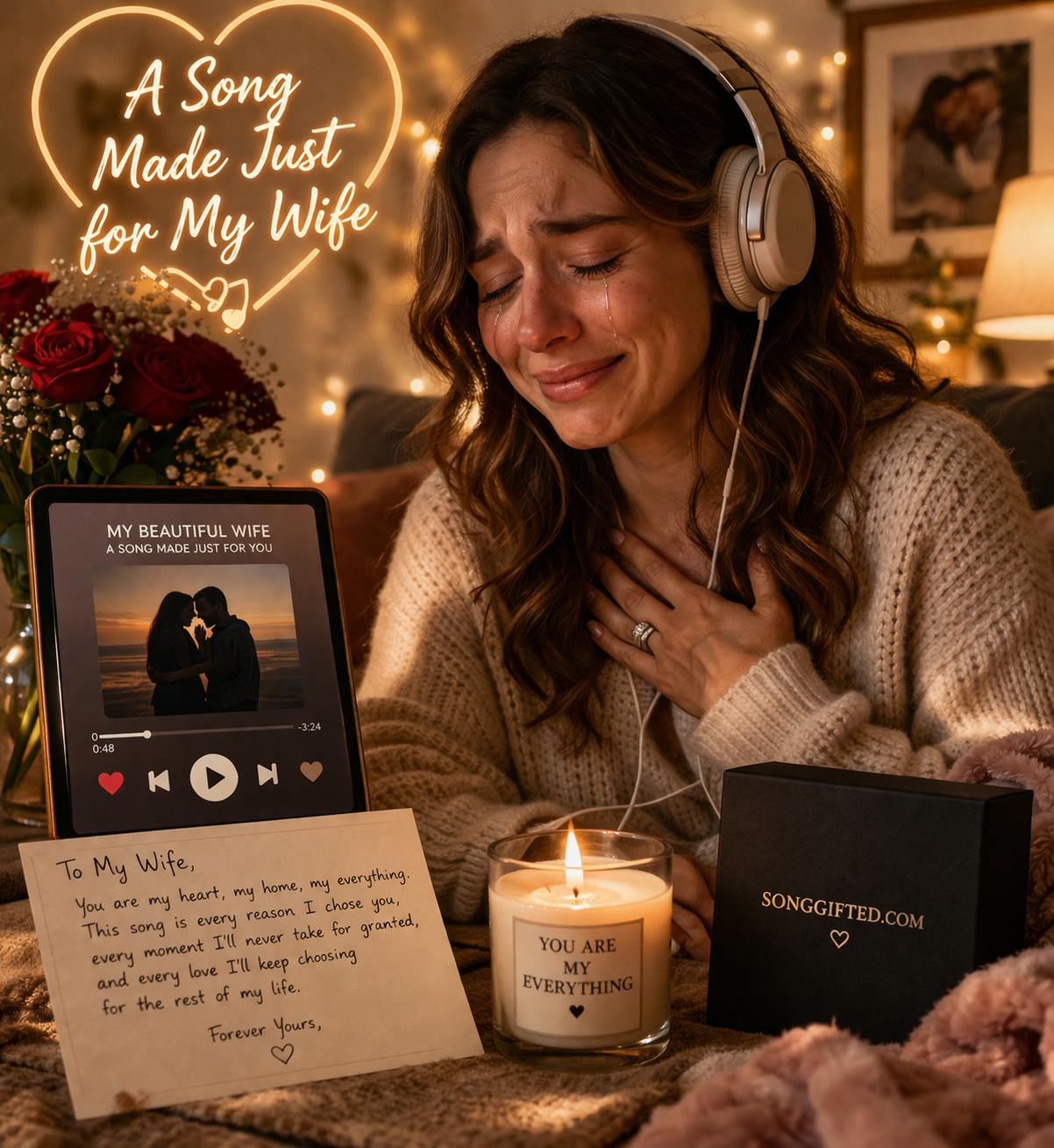 A song made just for you — SongGifted custom wife gift