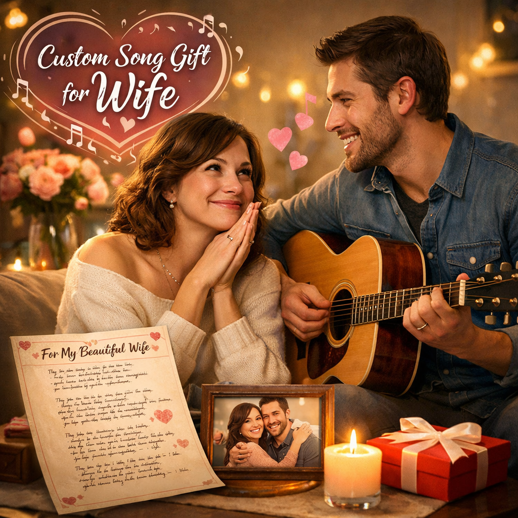 Custom song gift for wife — SongGifted